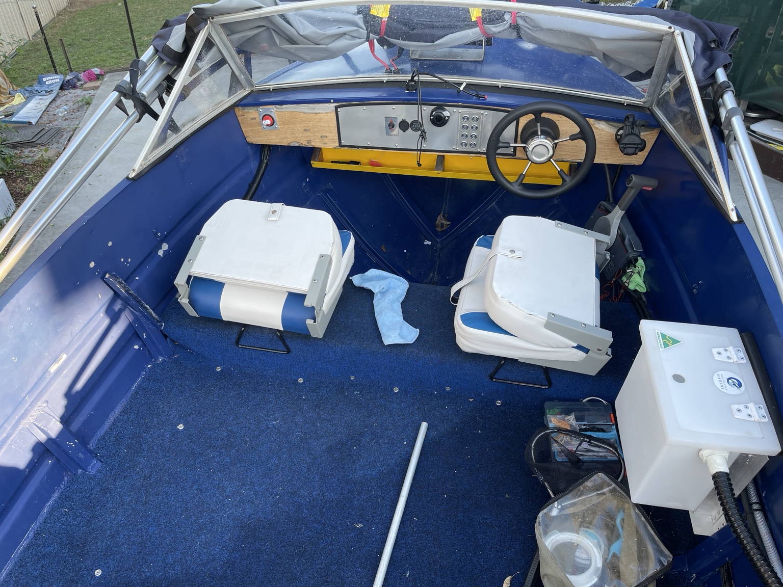 Marine battery protection and high-current electrical hardware