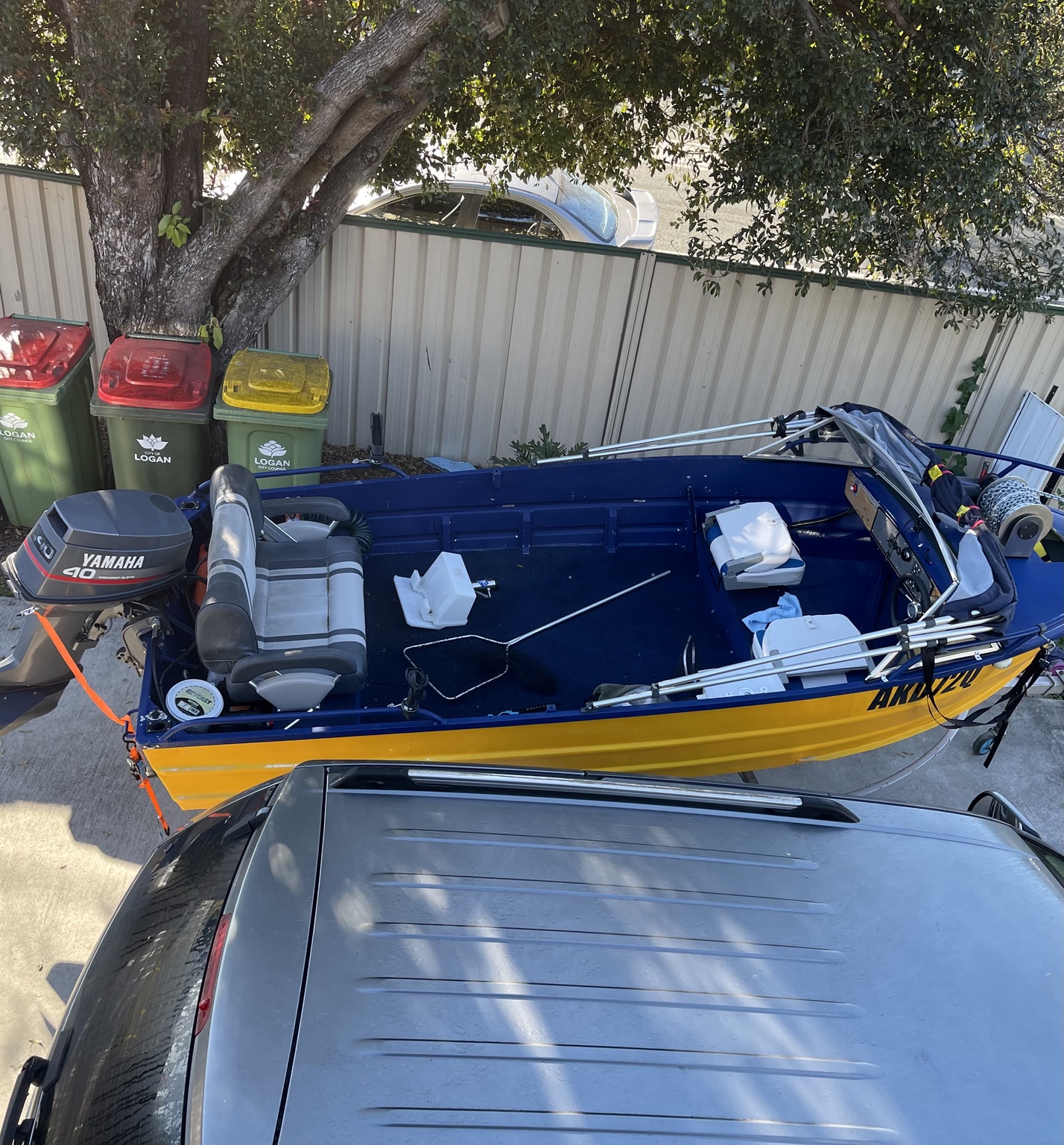 Installed marine lithium battery and power system